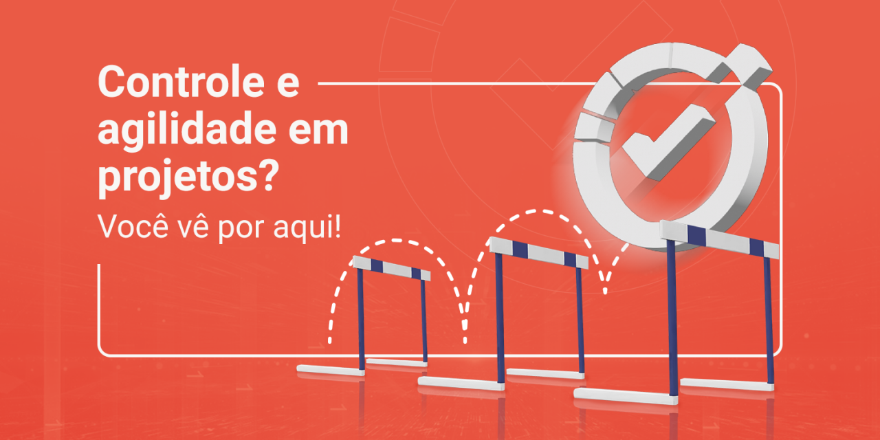 Temos controle e agilidade em projetos