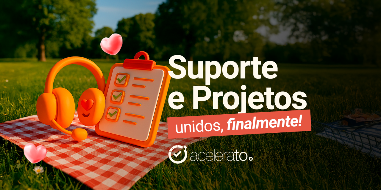 Integração total de suporte e projetos