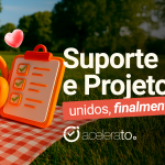 Integração total de suporte e projetos